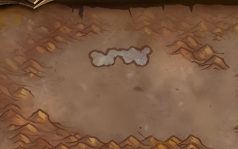 The entrance to Stratholme on the map of Eastern Plaguelands